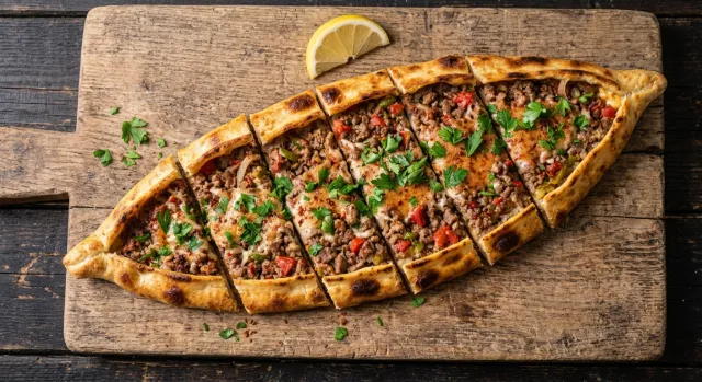 Mince Meat Pide